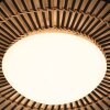Steinhauer Aura LED round flush ceiling light for dining room Ø 50 cm Oriental style