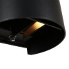 Steinhauer Logan 2-light LED wall sconce 3W 2700K 480 lm, modern semi-round design