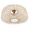 Steinhauer Bloeba Modern Round Woven Cage Pendant Light for Dining Room 60 cm E27