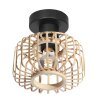 Steinhauer Bloeba modern ceiling light, open cage ceiling light, E27 ø 20 cm