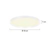 Steinhauer Flady round LED ceiling light for living room 30 W 3500 lm 2700 K
