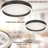 Steinhauer Ringlux LED ring ceiling light, modern flush mount ceiling light