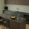 Steinhauer Bande LED 3-light linear kitchen island pendant light, height-adjustable
