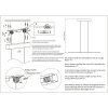 Steinhauer Bande LED 3-light linear kitchen island pendant light, height-adjustable