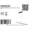 Steinhauer Bande 3-light LED height-adjustable linear pendant light for dining rooms
