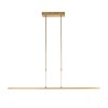 Steinhauer LED Linear Pendant Light Zelena, Memory, adjustable light colour 2200-4000 Kelvin