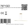 Steinhauer Zelena LED 3-Light Linear Pendant Light for Dining Table, 155 cm