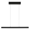 Steinhauer Fluxy 6-light linear LED pendant light 120 cm, height-adjustable dining light