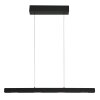 Steinhauer Fluxy 6-light linear LED pendant light 120 cm, height-adjustable dining light