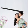 Steinhauer Fluxy LED adjustable linear pendant light 9-light 26W 4000 lm 2700K 9 cm