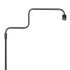 Steinhauer Bloeba modern adjustable floor lamp with switch for living room and bedroom