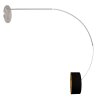 Steinhauer Sparkled Light klassische Bogenstehleuchte, Bogenlampe 240 cm mit Schalter