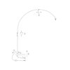 Steinhauer Sparkled Light klassische Bogenstehleuchte, Bogenlampe 240 cm mit Schalter