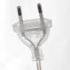 Steinhauer Sparkled Light klassische Bogenstehleuchte, Bogenlampe 240 cm mit Schalter