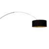 Steinhauer Sparkled Light klassische Bogenstehleuchte, Bogenlampe 240 cm mit Schalter