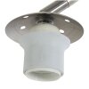 Steinhauer Sparkled Light klassische Bogenstehleuchte, Bogenlampe 240 cm mit Schalter