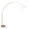 Steinhauer Sparkled Light Adjustable Arched Floor Lamp E27 for Living Room