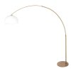 Steinhauer Sparkled Light Adjustable Arched Floor Lamp E27 for Living Room