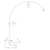 Steinhauer Sparkled Light Adjustable Arched Floor Lamp E27 for Living Room