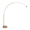 Steinhauer Sparkled Light Adjustable Arched Floor Lamp E27 for Living Room