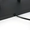 Steinhauer Stang floor lamp with shelf, modern, for sofa and reading area, E27, 160 cm