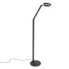 Steinhauer Ringlux modern LED 2-light floor lamp adjustable reading lamp 140 cm