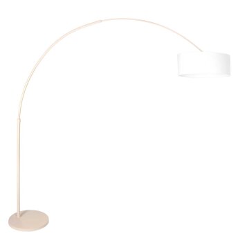Steinhauer Sparkled Light modern adjustable arc floor lamp E27 for dining room