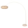 Steinhauer Sparkled Light modern adjustable single-light floor lamp with switch, 240 cm