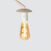 Steinhauer Sparkled Light modern adjustable single-light floor lamp with switch, 240 cm