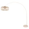 Steinhauer Sparkled Light Modern Adjustable Arc Floor Lamp 240 cm for Dining Room