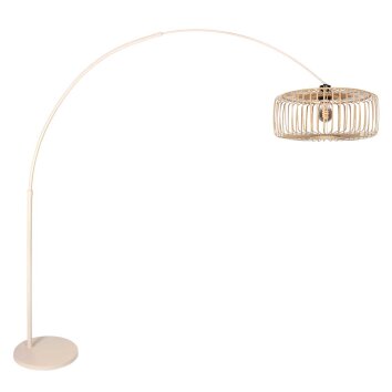Steinhauer Sparkled Light Modern Adjustable Arc Floor Lamp 240 cm for Dining Room