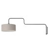 Steinhauer Bloeba Adjustable Swing Arm Wall Lamp for Bedroom and Living Room