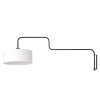Steinhauer Bloeba Adjustable Floor Lamp with Switch, Modern Angular, 45 cm, E27
