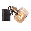 Steinhauer Glaslic adjustable wall lamp, E27 socket for bedroom and living room