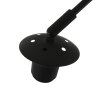Steinhauer Sparkled Light adjustable arc floor lamp, classic E27, dining room