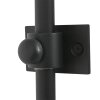 Steinhauer Sparkled Light adjustable arc floor lamp, classic E27, dining room