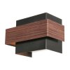 Steinhauer Muro modern angular 2-light G9 wall sconce for bedroom living room