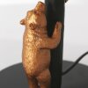 Steinhauer Animaux Bear Table Lamp, modern E27 with on/off switch for bedroom