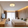 Globo Jannie 3-Light Round Flush Mount Ceiling Light for Living Room and Hallway, Ø 50 cm