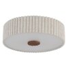Globo Jannie 3-Light Round Flush Mount Ceiling Light for Living Room and Hallway, Ø 50 cm