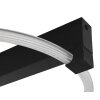 Globo Fletcher LED Ceiling Light, Oval Ring Ceiling Light for Hallway and Living Room