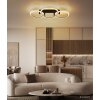 Globo Fletcher LED Triple Ring Ceiling Light 4700 Lumen 3000 Kelvin 40 Watt