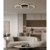 Globo Fletcher LED Triple Ring Ceiling Light 4700 Lumen 3000 Kelvin 40 Watt