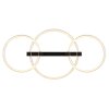 Globo Fletcher LED Triple Ring Ceiling Light 4700 Lumen 3000 Kelvin 40 Watt