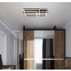 Globo Estrada LED ceiling light, modern rectangular ceiling lamp for living room