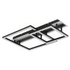Globo Estrada LED ceiling light, modern rectangular ceiling lamp for living room