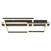 Globo Estrada LED ceiling light, modern rectangular ceiling lamp for living room