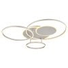 Globo Johnson modern LED ring ceiling light with remote control 4200 lm 40 W 2700-6500 K