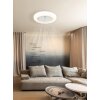 Globo Ferrell LED Round Ceiling Light with Remote Control, 45 cm, 1650 lm