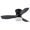 Globo Irwin Ceiling Fan with LED Light and Remote Control 15 Watt 1650 Lumen